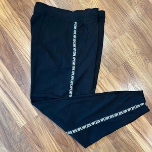 Michael Kors Black Joggers With Logo Detail